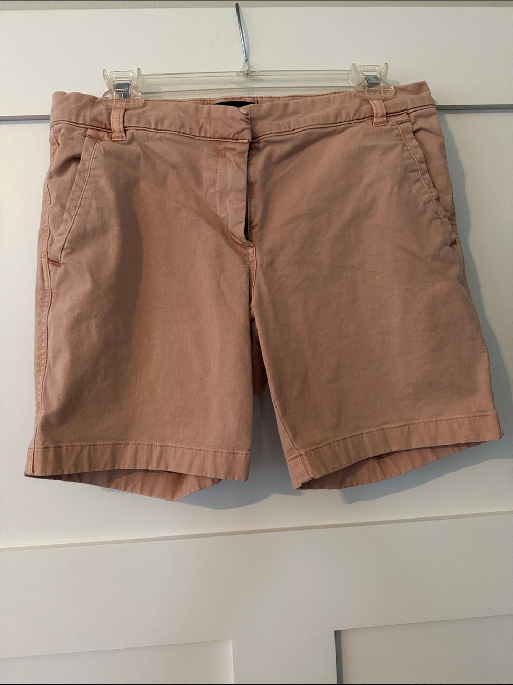 Blush colored J Crew chino Shorts size 8